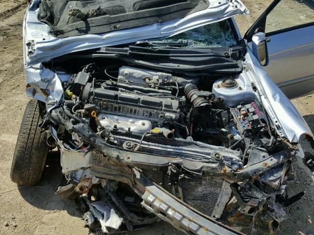 KNAFE121785521414 - 2008 KIA SPECTRA EX SILVER photo 7