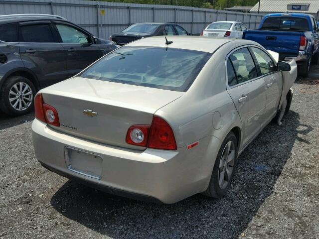 1G1ZC5E15BF259332 - 2011 CHEVROLET MALIBU 1LT SILVER photo 4
