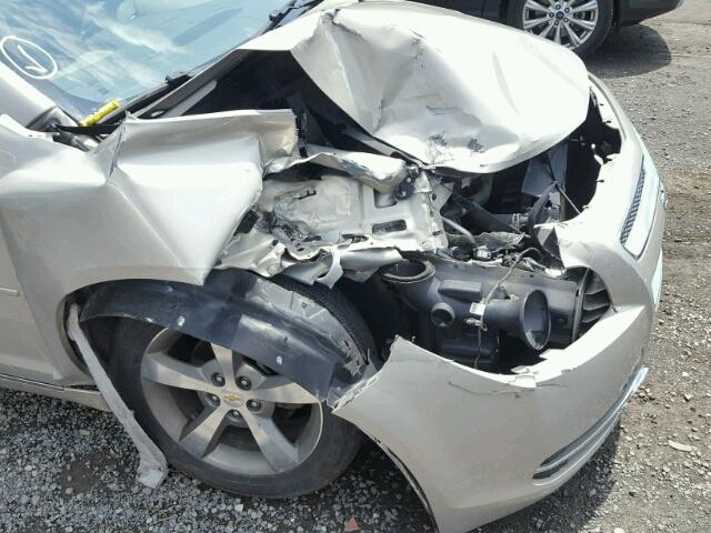 1G1ZC5E15BF259332 - 2011 CHEVROLET MALIBU 1LT SILVER photo 9