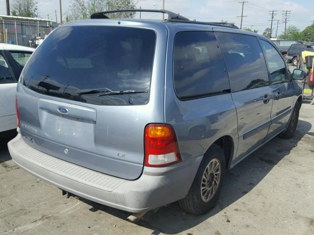 2FMZA5148XBA14784 - 1999 FORD WINDSTAR L BLUE photo 4