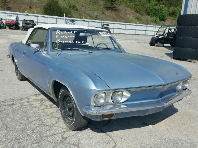 105675W276277 - 1965 CHEVROLET CORVAIR BLUE photo 1