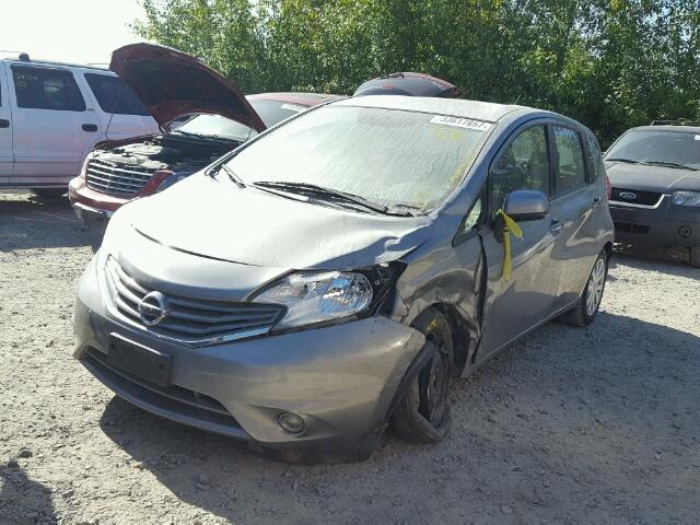 3N1CE2CP5EL401902 - 2014 NISSAN VERSA NOTE GRAY photo 2