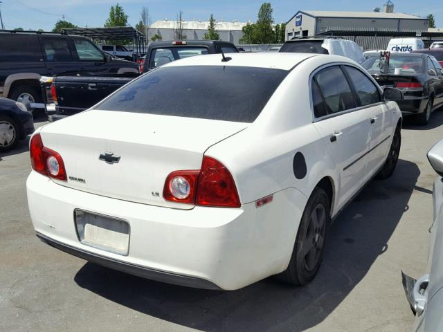 1G1ZG57B38F165856 - 2008 CHEVROLET MALIBU LS 白色 照片 4