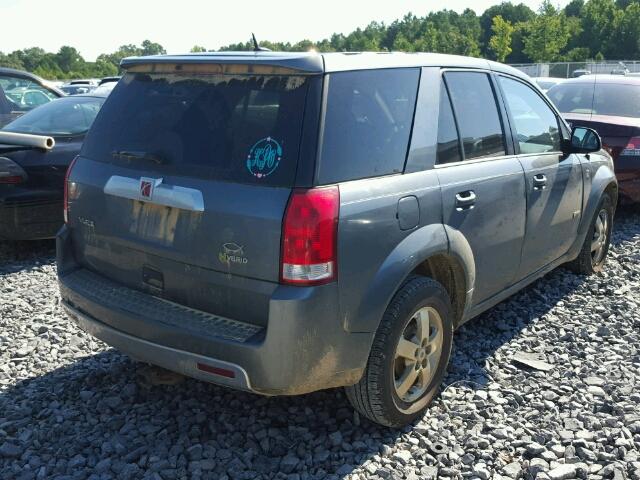 5GZCZ33Z17S851770 - 2007 SATURN VUE HYBRID SILVER photo 4