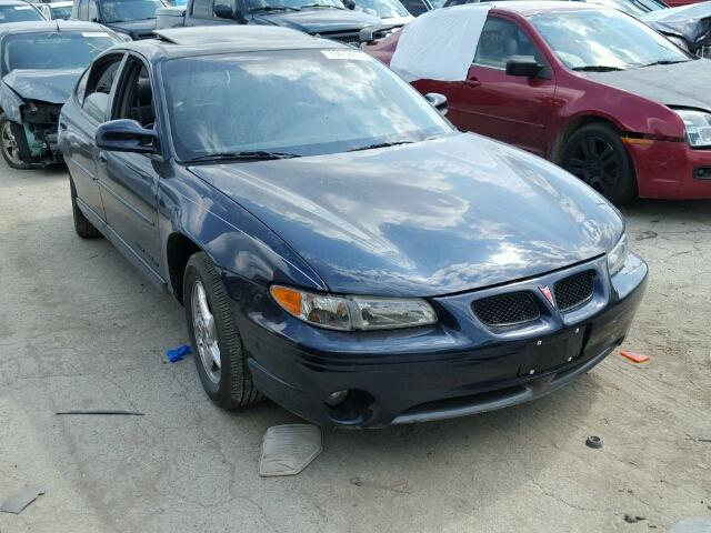 1G2WP52K82F134518 - 2002 PONTIAC GRAND PRIX BLUE photo 1