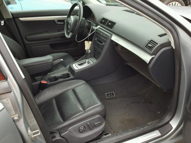 WAUDF78E66A216234 - 2006 AUDI A4 2.0T QU GRAY photo 5