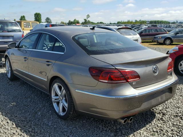 WVWBP7AN3DE506230 - 2013 VOLKSWAGEN CC SPORT SILVER photo 3