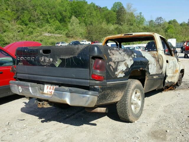 1B7HC16Y3VS283518 - 1997 DODGE RAM 1500 BURN photo 4