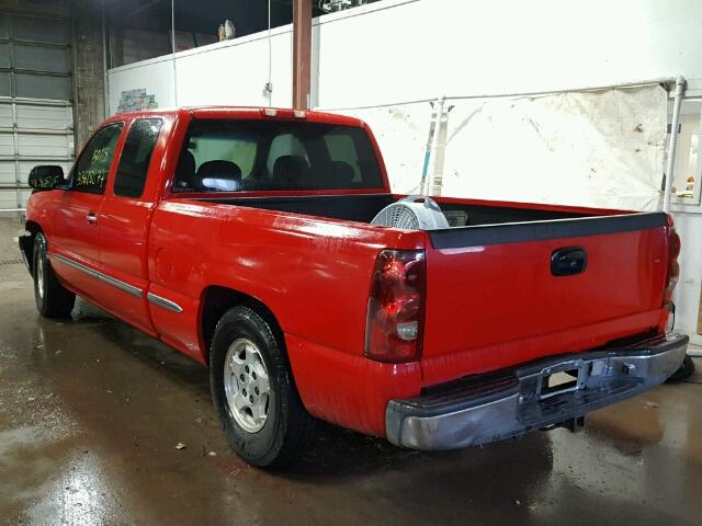 1GCEC19T7XZ154937 - 1999 CHEVROLET SILVERADO RED photo 3