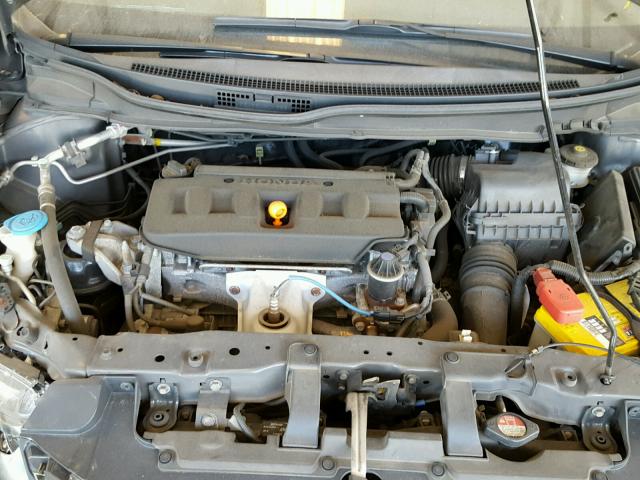 2HGFB2F92CH516688 - 2012 HONDA CIVIC EXL GRAY photo 7