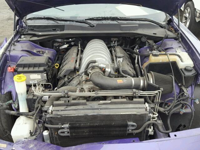 2B3LA73W67H894631 - 2007 DODGE CHARGER SR PURPLE photo 7