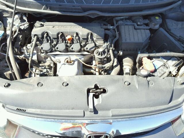 19XFA1F84AE061452 - 2010 HONDA CIVIC EX ნაცრისფერი ფოტო 7