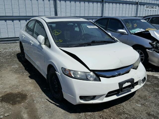 2HGFA1F09AH018919 - 2010 HONDA CIVIC EXL 白色 照片 1