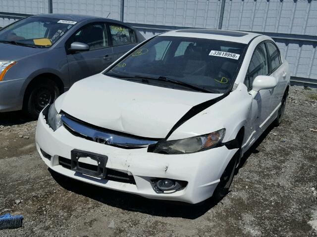 2HGFA1F09AH018919 - 2010 HONDA CIVIC EXL 白色 照片 2
