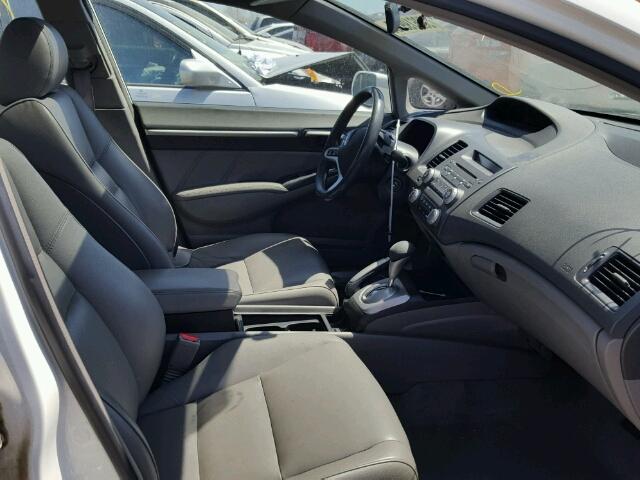 2HGFA1F09AH018919 - 2010 HONDA CIVIC EXL 白色 照片 5