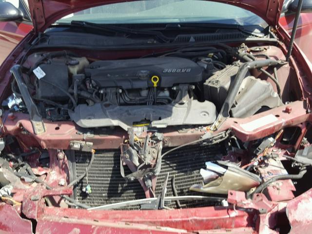 2G1WM16K669243073 - 2006 CHEVROLET MONTE CARL BURGUNDY photo 7