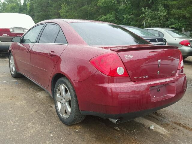 1G2ZH528654114220 - 2005 PONTIAC G6 MAROON photo 3