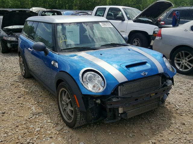 WMWMM3C57ATP93759 - 2010 MINI COOPER S C BLUE photo 1