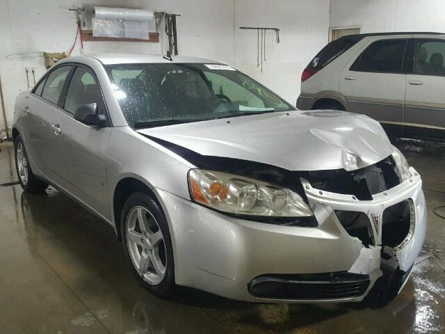 1G2ZG57N984120812 - 2008 PONTIAC G6 BASE SILVER photo 1