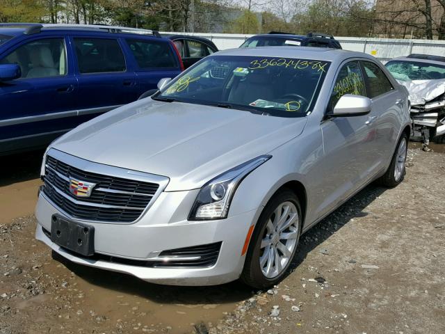 1G6AG5RX5H0174707 - 2017 CADILLAC ATS SILVER photo 2