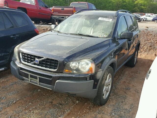 YV1CZ592651139517 - 2005 VOLVO XC90 BLUE photo 2