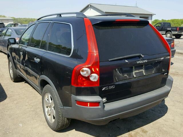 YV1CZ592651139517 - 2005 VOLVO XC90 BLUE photo 3