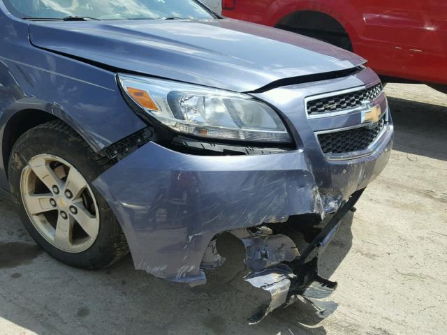1G11B5SA9DF357898 - 2013 CHEVROLET MALIBU LS ლურჯი ფოტო 9