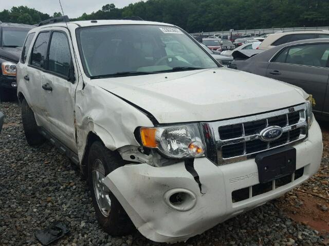 1FMCU9D73CKB86537 - 2012 FORD ESCAPE XLT CREAM photo 1