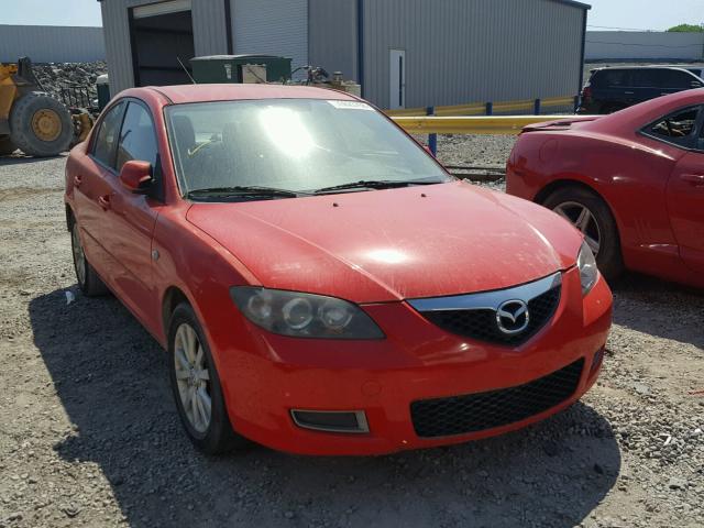 JM1BK32F571620143 - 2007 MAZDA 3 I RED photo 1