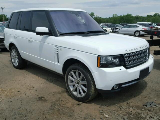 SALMF1E41CA364078 - 2012 LAND ROVER RANGE ROVE WHITE photo 1