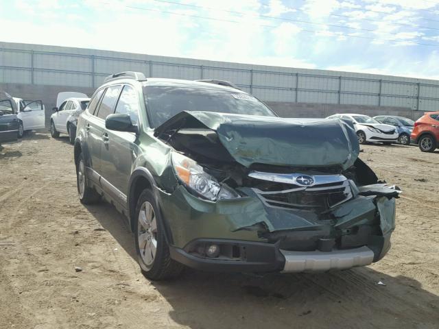 4S4BRCJC7C3211672 - 2012 SUBARU OUTBACK 2. GREEN photo 1