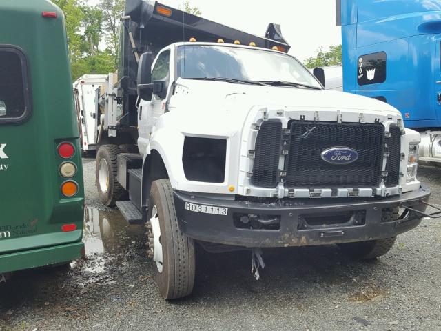 1FDXF7DC3HDB07019 - 2017 FORD F750 SUPER WHITE photo 1