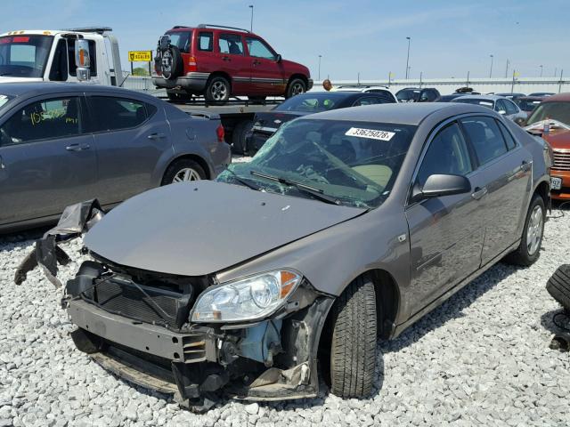 1G1ZG57B48F251564 - 2008 CHEVROLET MALIBU LS 棕色 照片 2