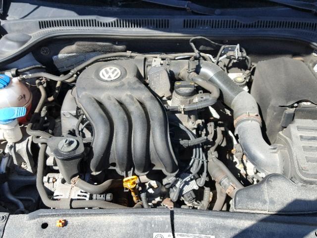 3VW2K7AJ1BM090694 - 2011 VOLKSWAGEN JETTA BASE 银色 照片 7