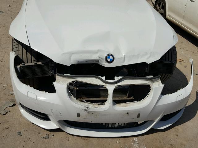 WBAKG1C53CE618886 - 2012 BMW 335 I SULE WHITE photo 9