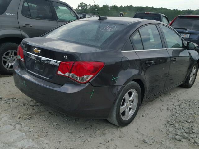 1G1PC5SB6F7297950 - 2015 CHEVROLET CRUZE LT GRAY photo 4