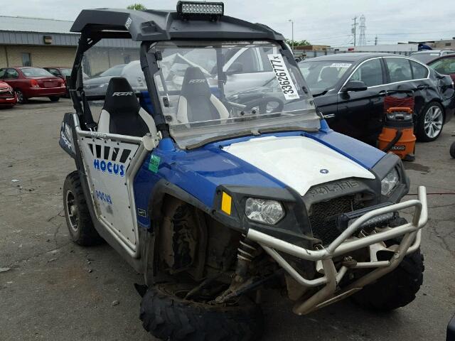 4XAVH6EA4EB175261 - 2014 POLARIS RZR 570 EP BLUE photo 1