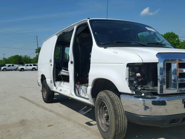 1FTNE1EW8EDA58903 - 2014 FORD ECONOLINE WHITE photo 9