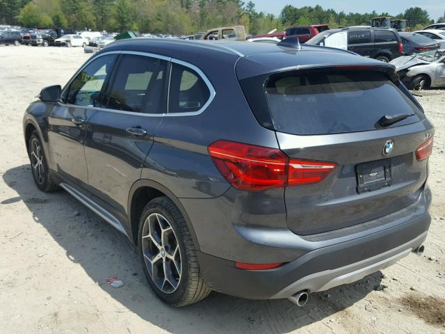 WBXHT3C32G5F66066 - 2016 BMW X1 XDRIVE2 أسود صورة 3