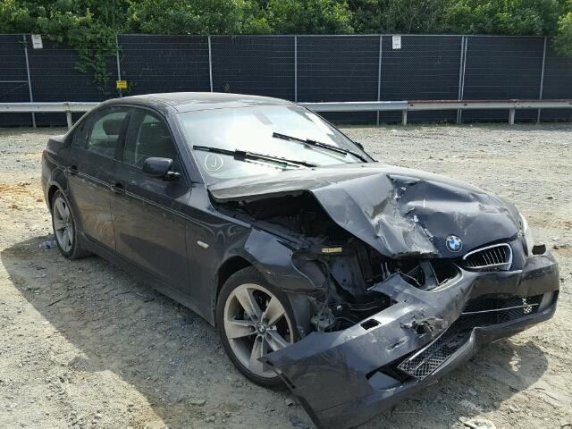 WBANV13538CZ59226 - 2008 BMW 528 XI BLACK photo 1