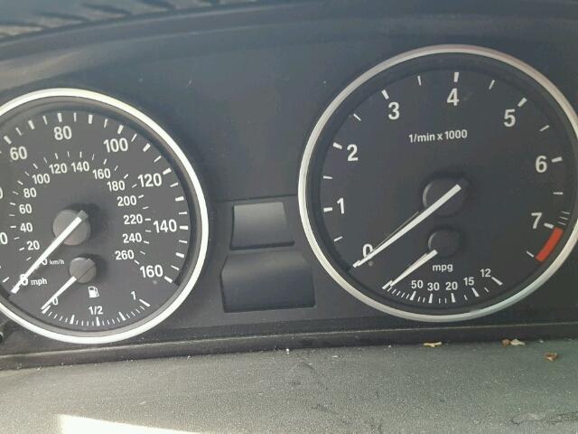 WBANV13538CZ59226 - 2008 BMW 528 XI BLACK photo 8