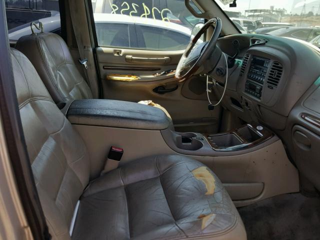 5LMEU27R92LJ08265 - 2002 LINCOLN NAVIGATOR BEIGE photo 5