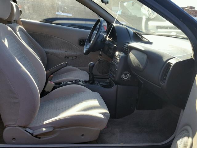 1G8ZR1277XZ205411 - 1999 SATURN SC2 CHARCOAL photo 5