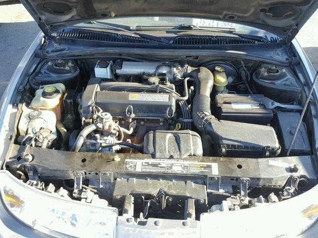 1G8ZR1277XZ205411 - 1999 SATURN SC2 CHARCOAL photo 7