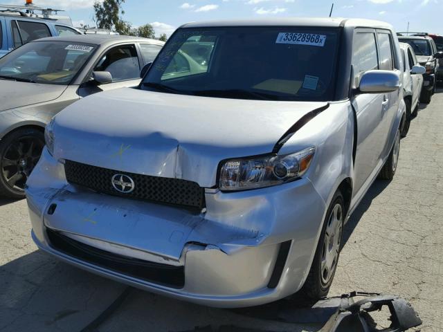 JTLKE50E591079938 - 2009 TOYOTA SCION XB ვერცხლისფერი ფოტო 2