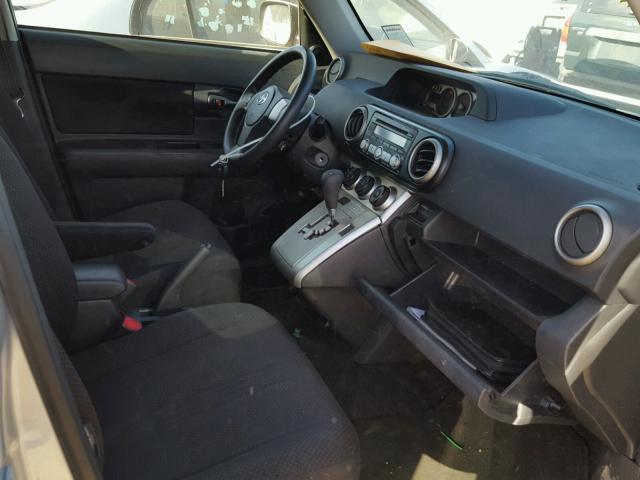 JTLKE50E591079938 - 2009 TOYOTA SCION XB ვერცხლისფერი ფოტო 5