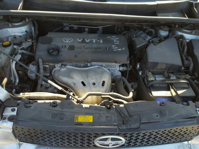 JTLKE50E591079938 - 2009 TOYOTA SCION XB ვერცხლისფერი ფოტო 7