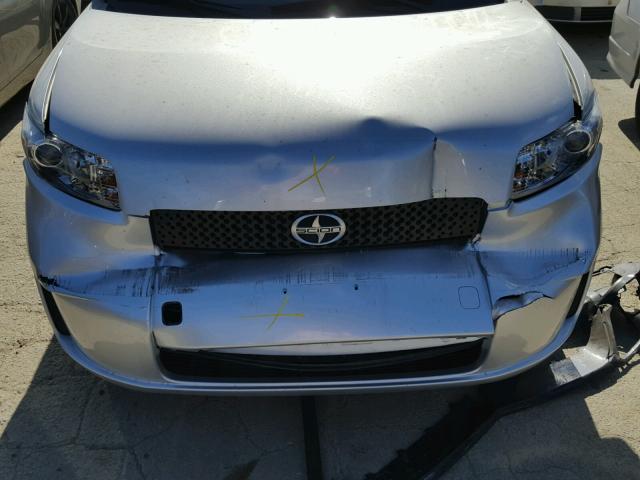 JTLKE50E591079938 - 2009 TOYOTA SCION XB ვერცხლისფერი ფოტო 9