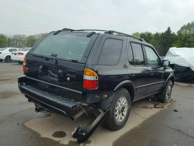 4S6DM58W614408978 - 2001 HONDA PASSPORT E 黑色 照片 4