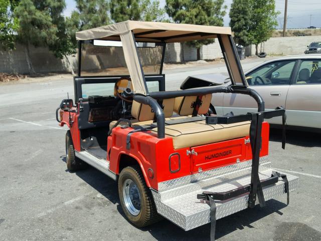 1U9ES1111XR071014 - 1999 MISC 4WHLD CART Կարմիր լուսանկար 3